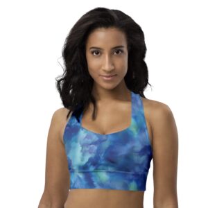 Blue Lagoon Sports Bra Top