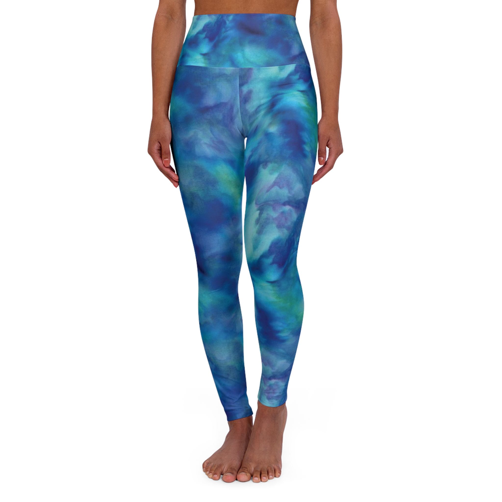 Blue Lagoon Leggings with Pockets