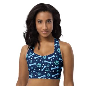PawPrint Sports Bra Top