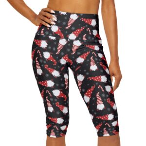 Christmas Gonk Capris with Pockets